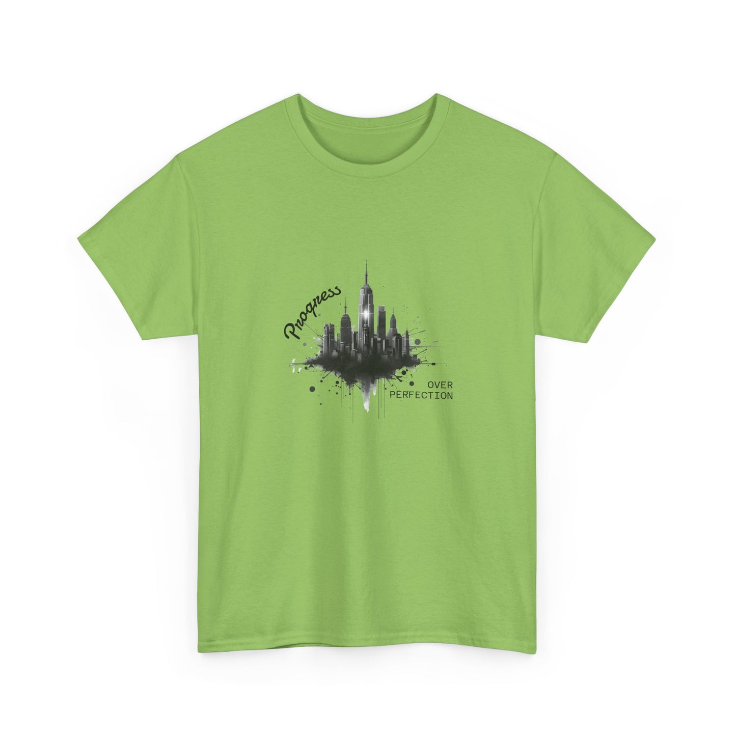 Progress over perfection - Unisex Heavy Cotton Tee