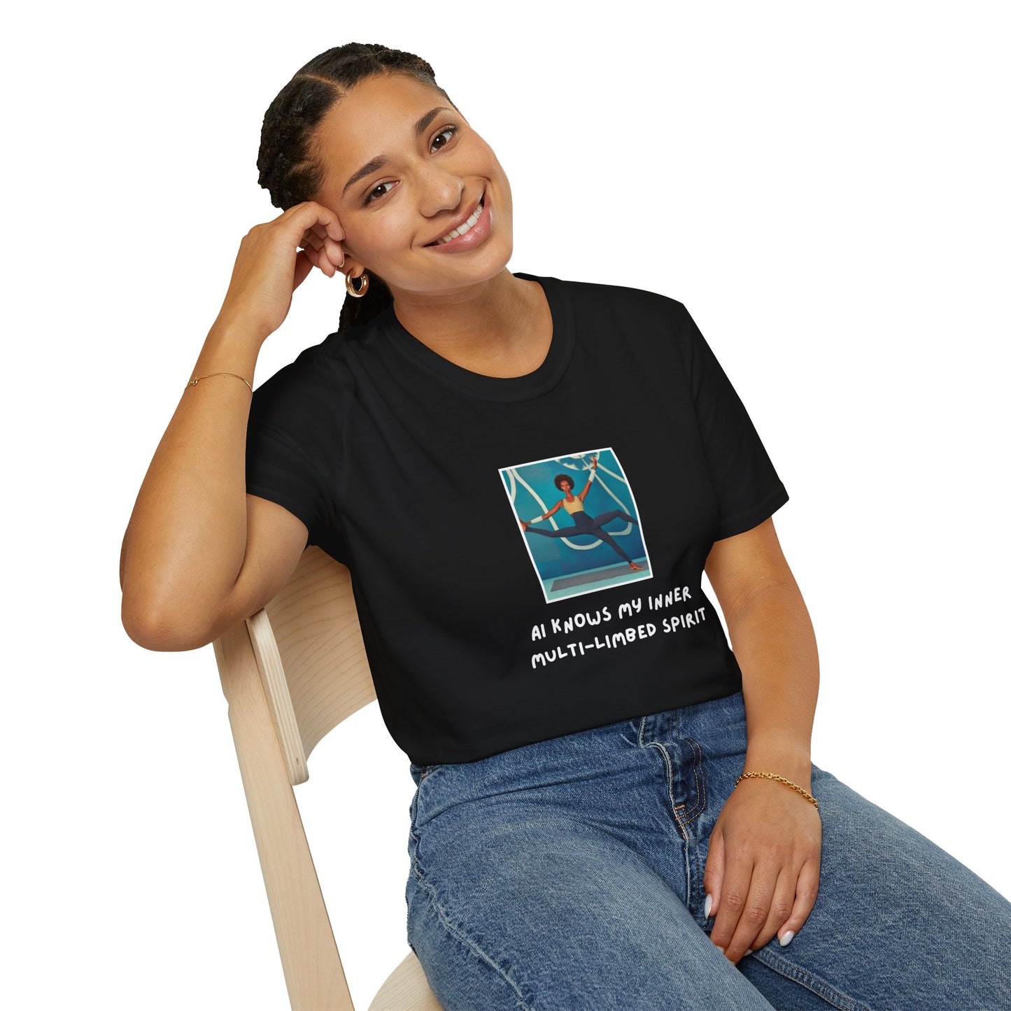 GenAI: Extra Limbs - Tech - Unisex Softstyle T-Shirt