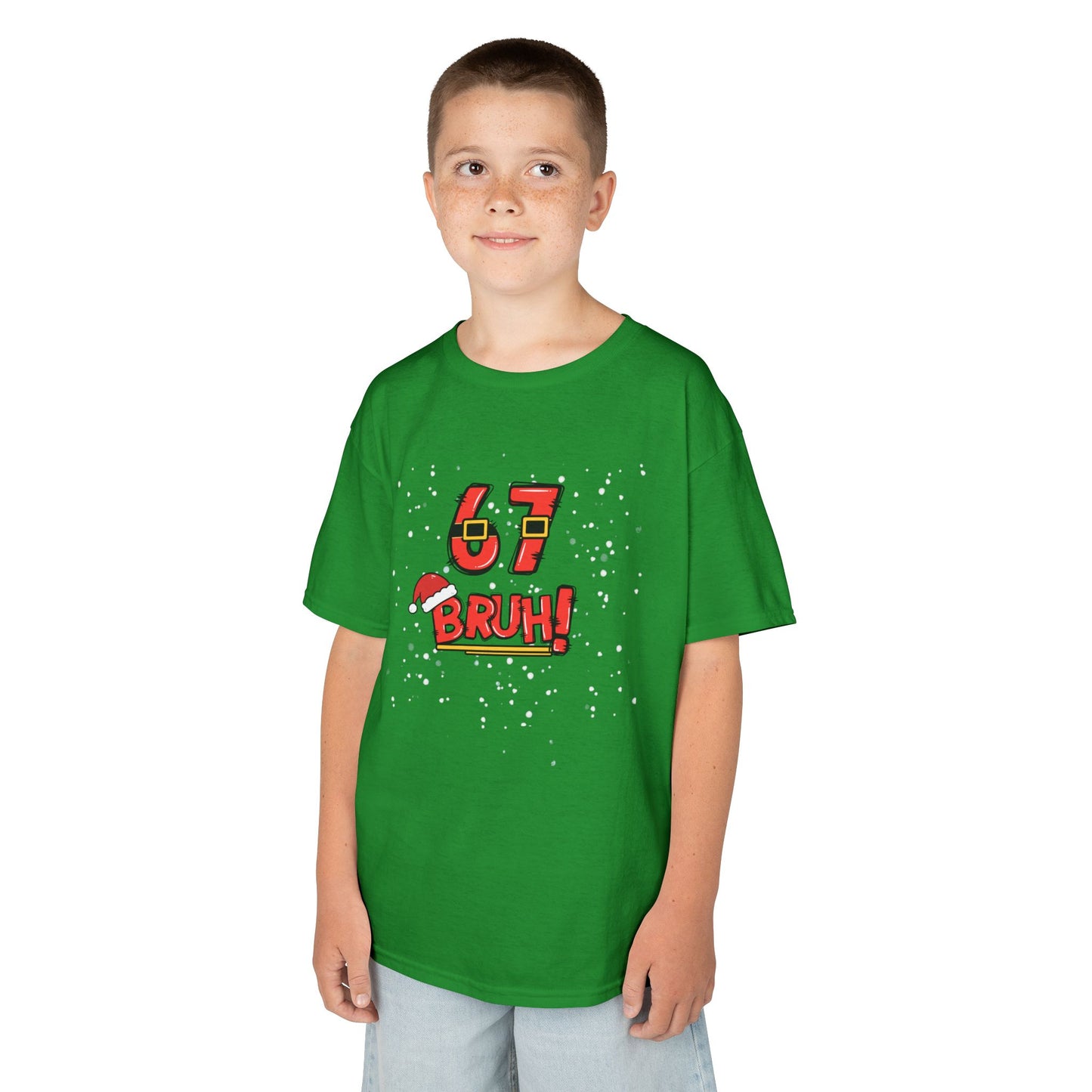 Christmas 6-7 Bruh! - Youth / Kids Heavy Cotton™ Tee