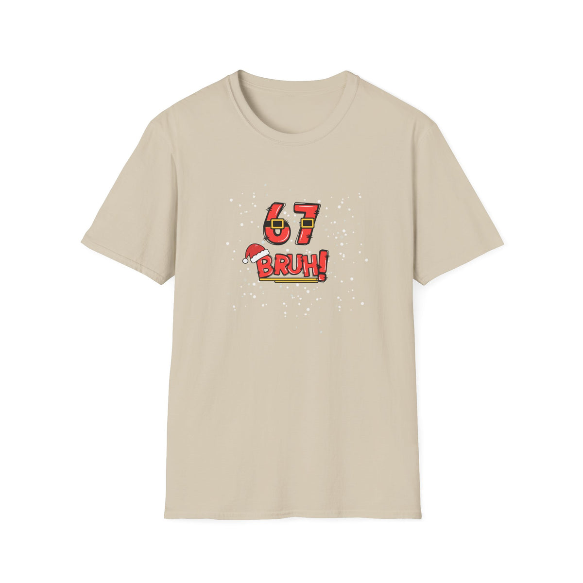 6-7 Christmas Bruh! - Unisex Softstyle T-Shirt