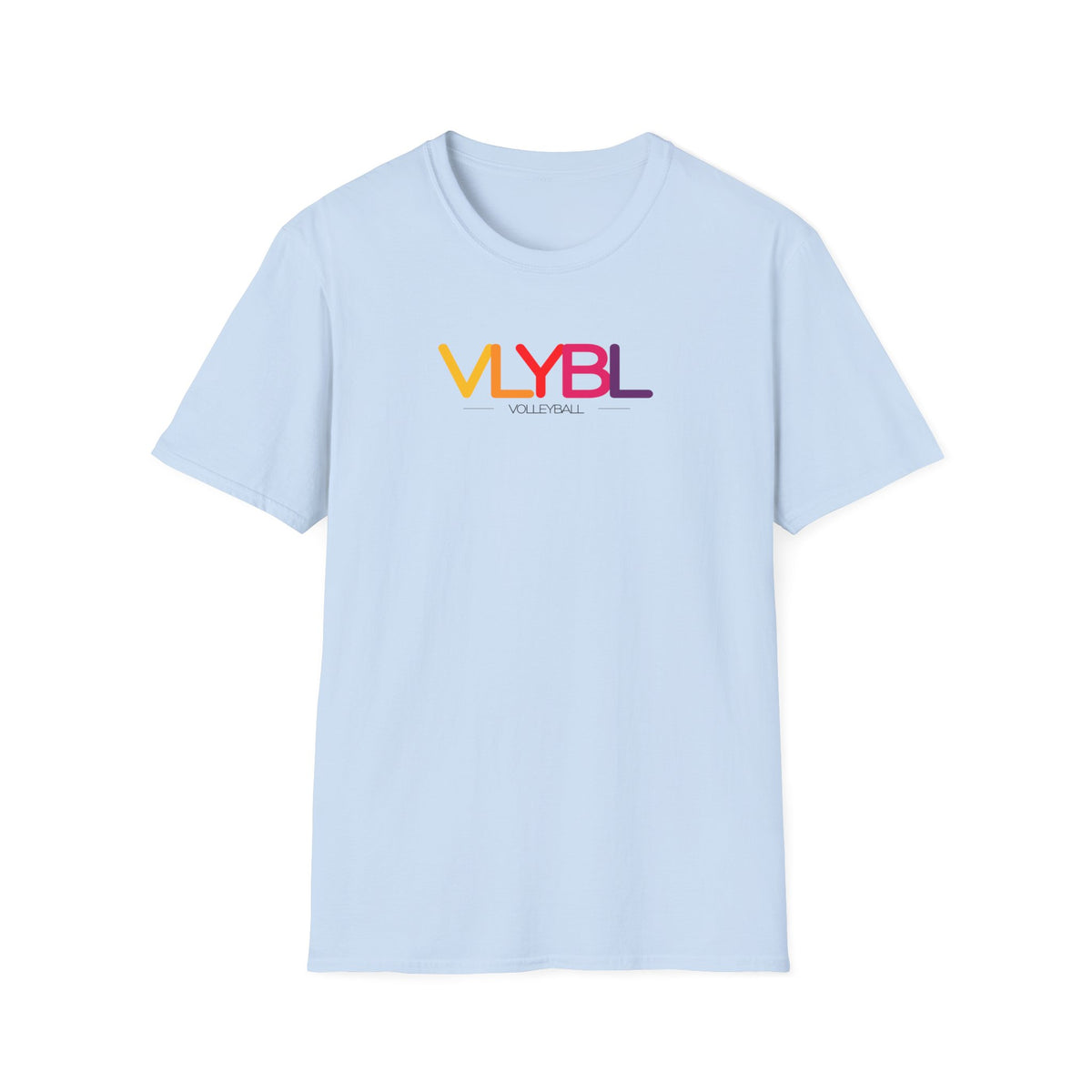 VLYBL - Volleyball (reds)-  Unisex Softstyle T-Shirt