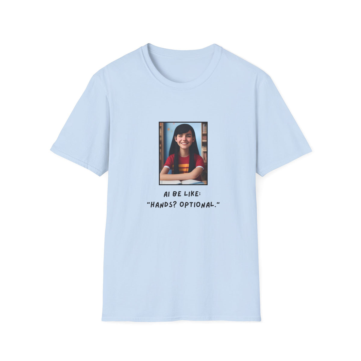 GenAI - Hands Optional - Tech - Unisex Softstyle T-Shirt