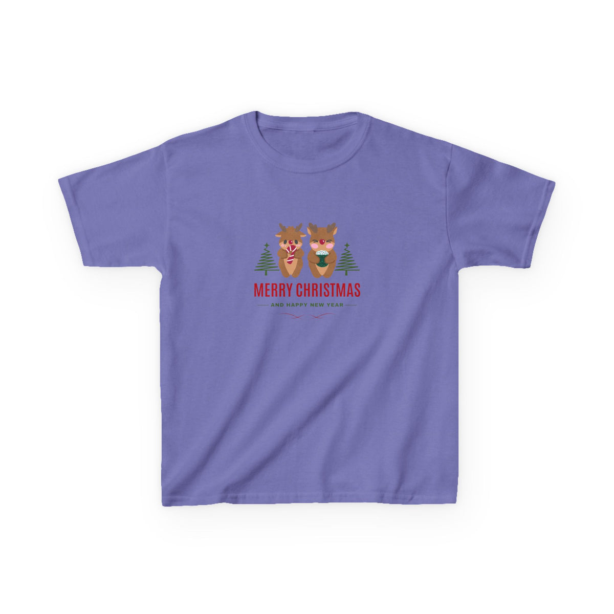 Reindeer Christmas - Youth / Kids Heavy Cotton™ Tee