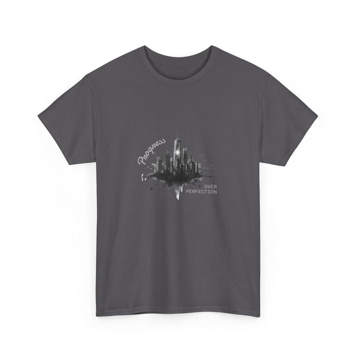 Progress over perfection - Unisex Heavy Cotton Tee