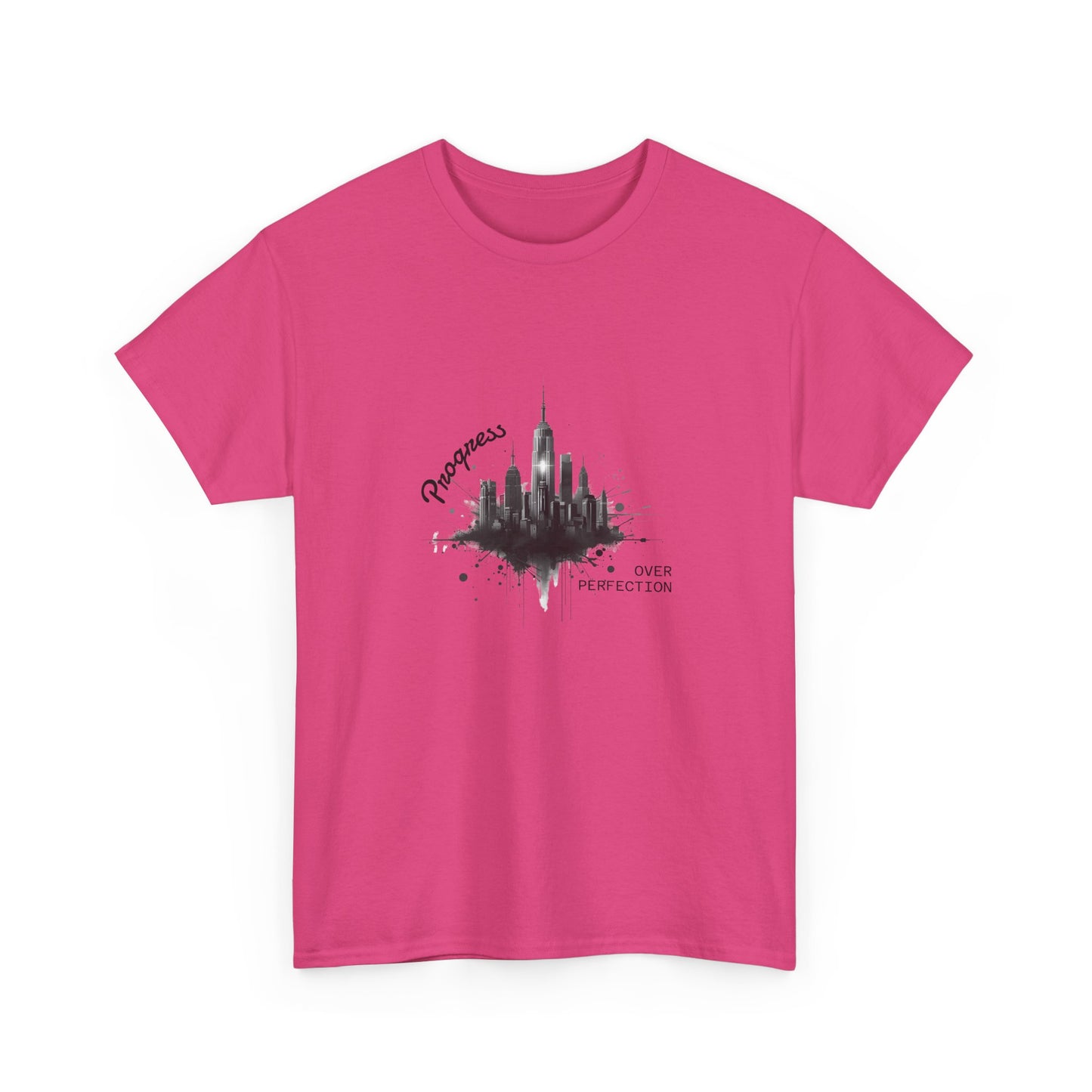 Progress over perfection - Unisex Heavy Cotton Tee
