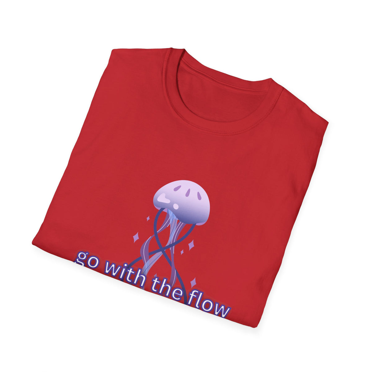 Go with the flow - Unisex Softstyle T-Shirt