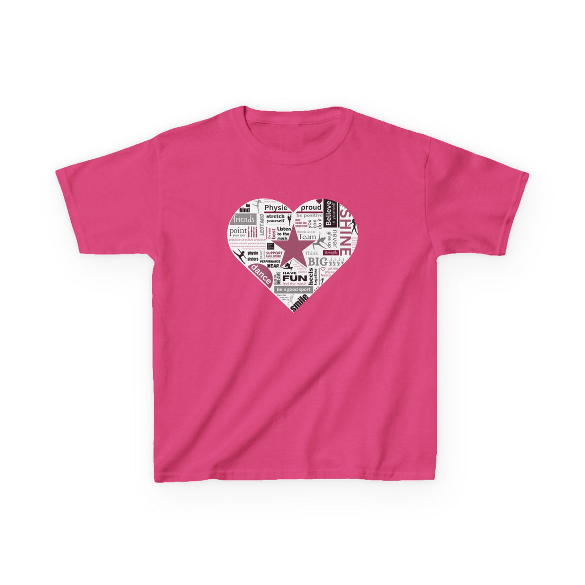 Physie Inspiration Heart - Youth / Kids Heavy Cotton™ Tee