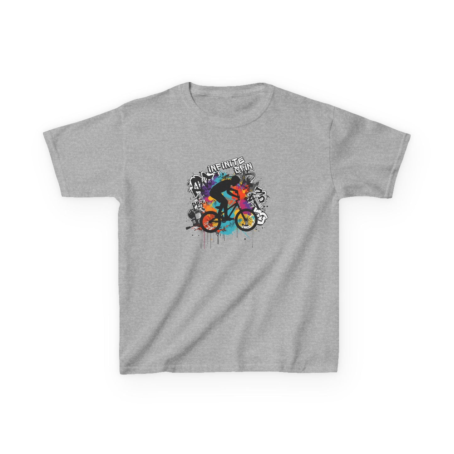 Infinite Spin (bike) - Youth / Kids Heavy Cotton™ Tee