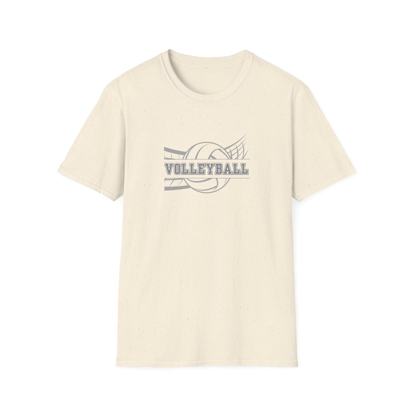 Volleyball (net) - Unisex Softstyle T-Shirt