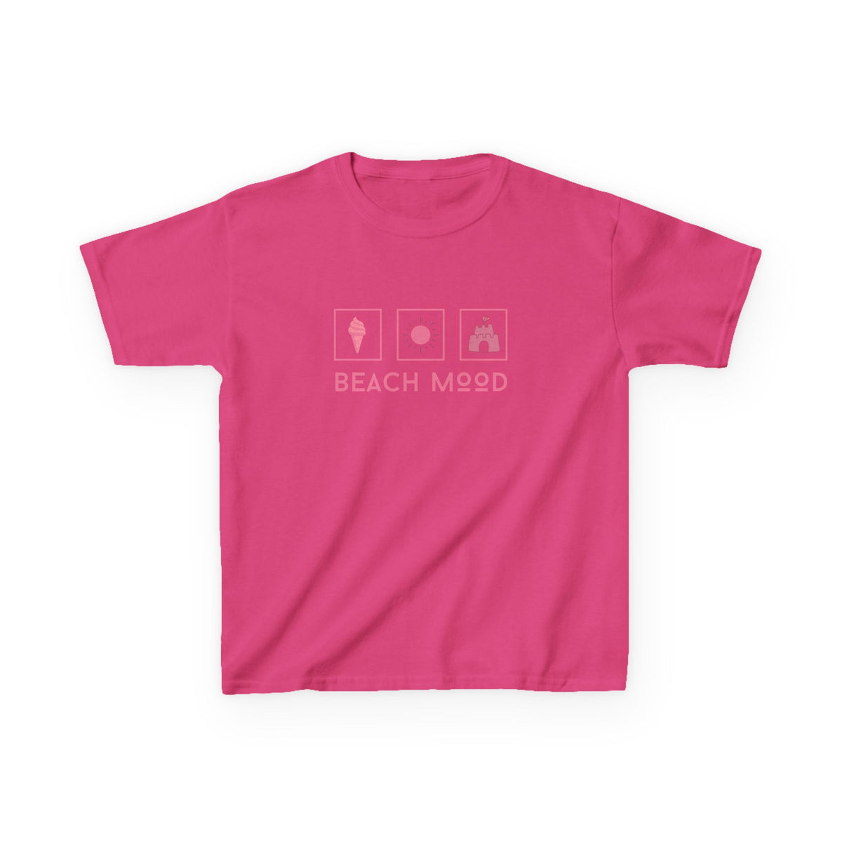 Beach Moods (pink) - Youth / Kids Heavy Cotton™ Tee