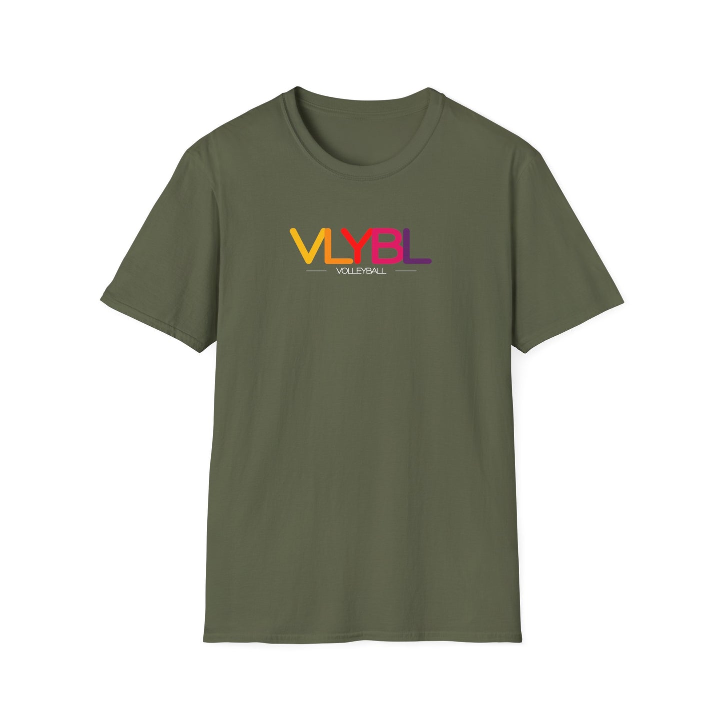 VLYBL - Volleyball (reds)-  Unisex Softstyle T-Shirt