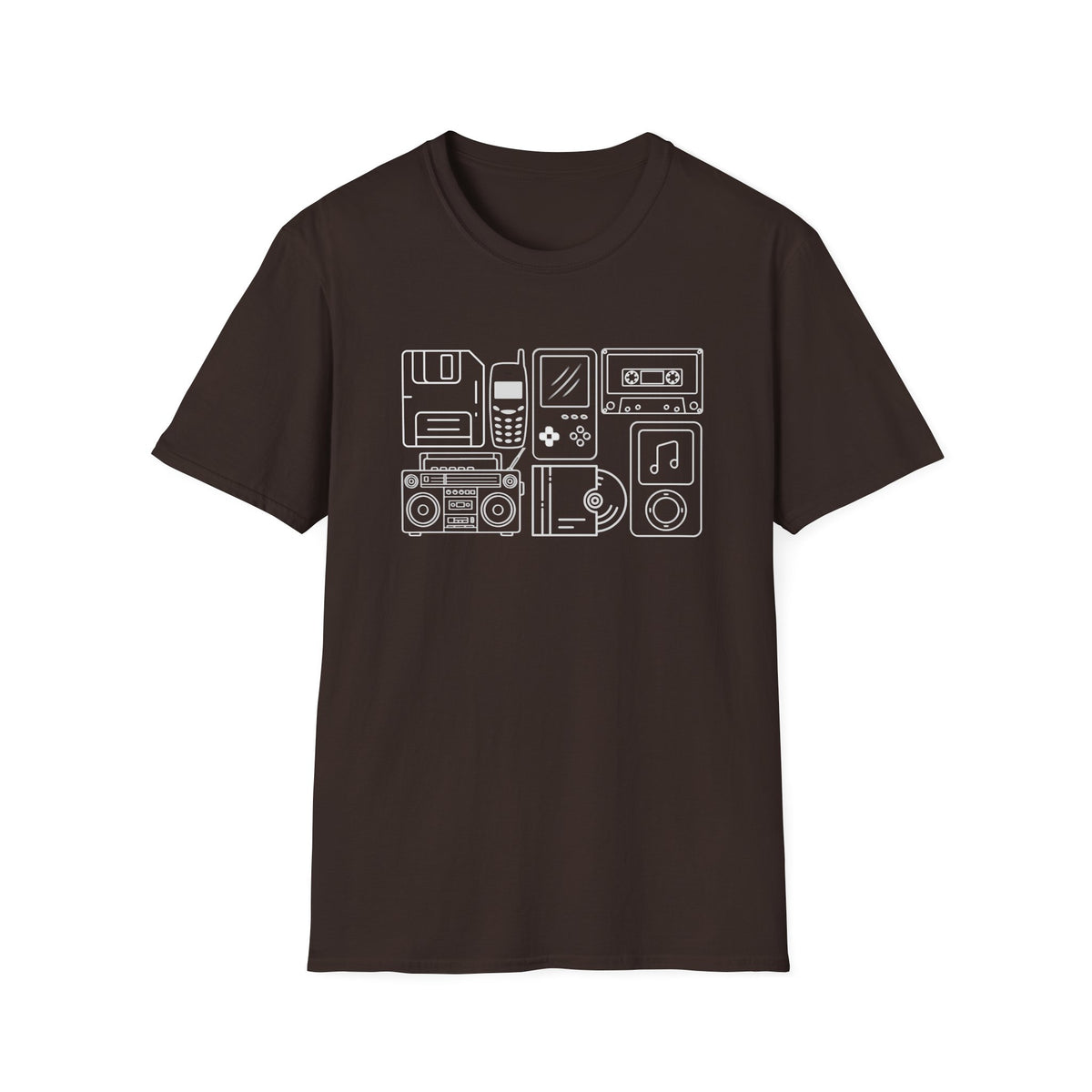 Retro Tech Gear - Unisex Softstyle T-Shirt