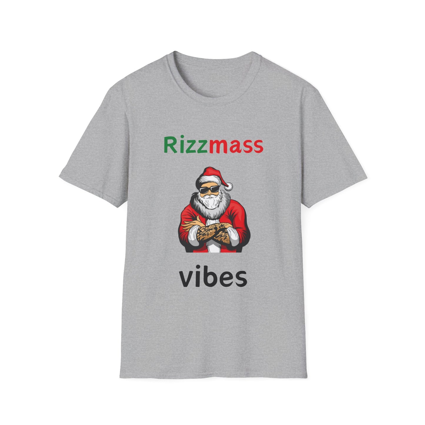 Rizzmass Vibes - Christmas - Unisex Softstyle T-Shirt