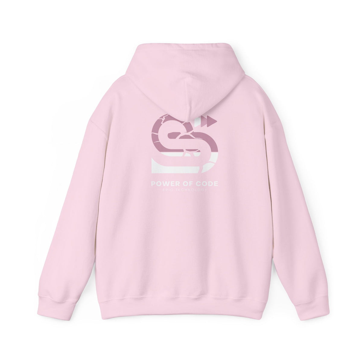 Power of Code (printed on back) - Unisex Heavy Blend™ Hooded Sweatshirt