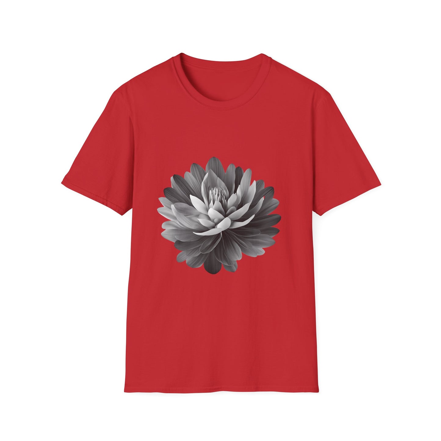 Flower - Statement Graphic - Unisex Softstyle T-Shirt
