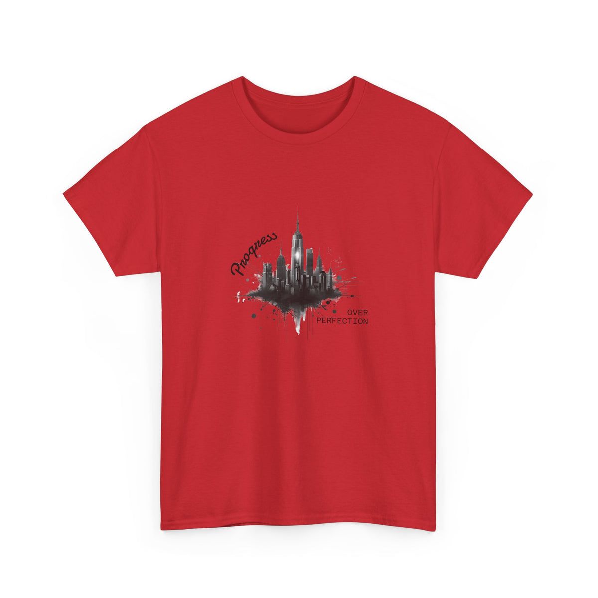 Progress over perfection - Unisex Heavy Cotton Tee