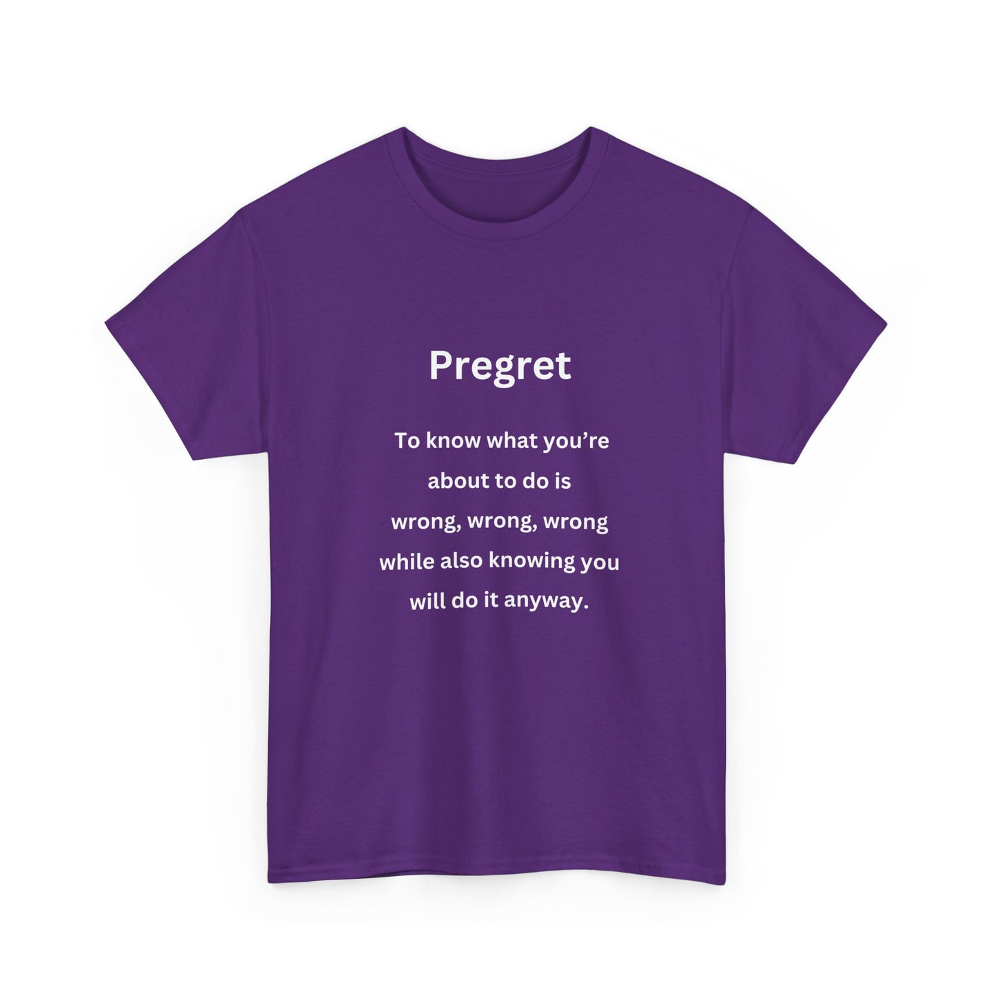 Pregret - Urban Words - Unisex Heavy Cotton Tee