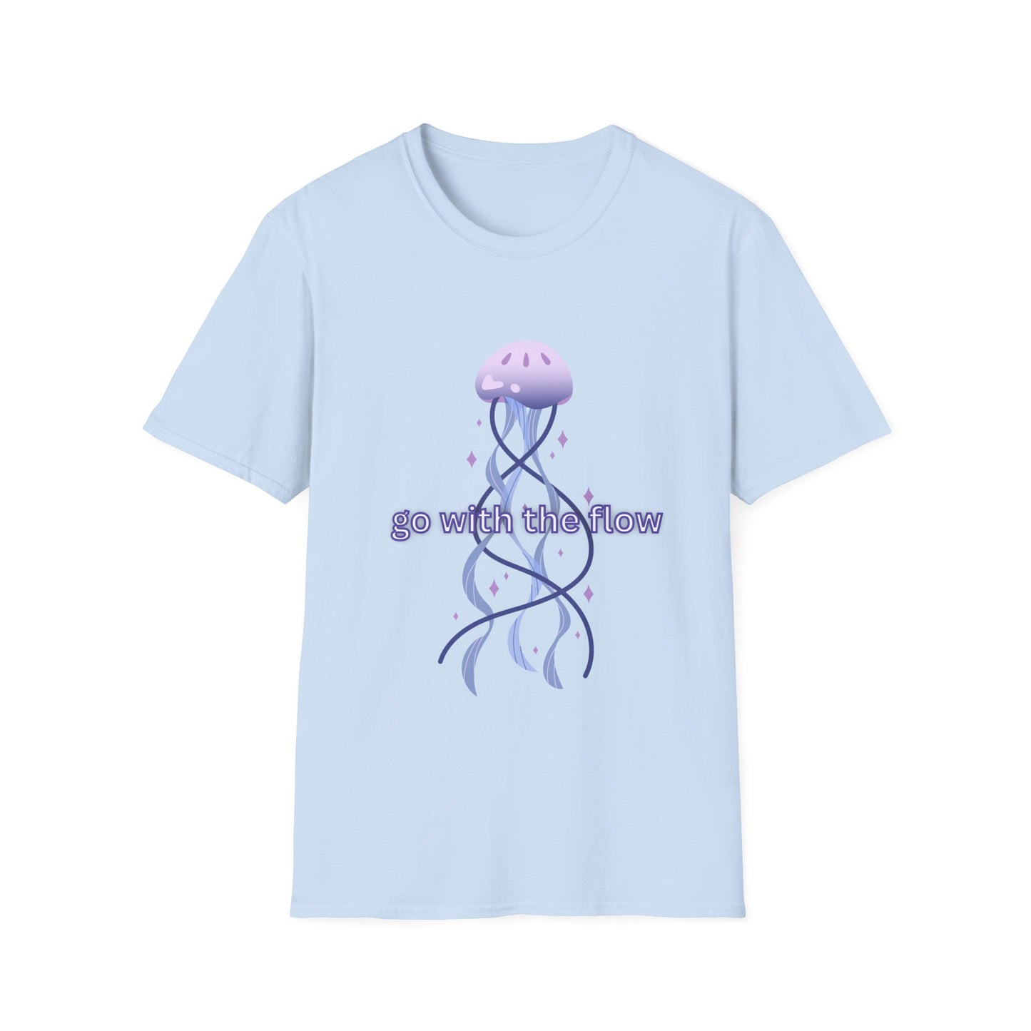 Go with the flow - Unisex Softstyle T-Shirt
