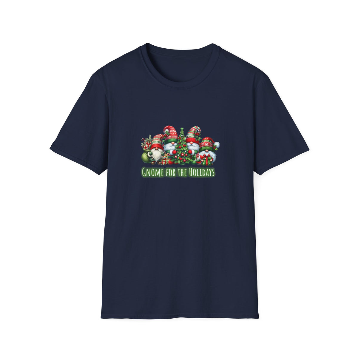 Gnome for the holidays - Unisex Softstyle T-Shirt