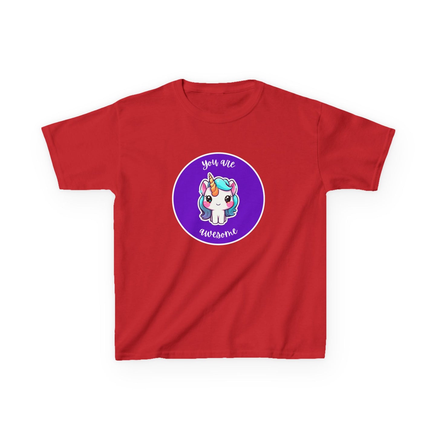 You are Awesome (unicorn) - Youth / Kids Heavy Cotton™ Tee