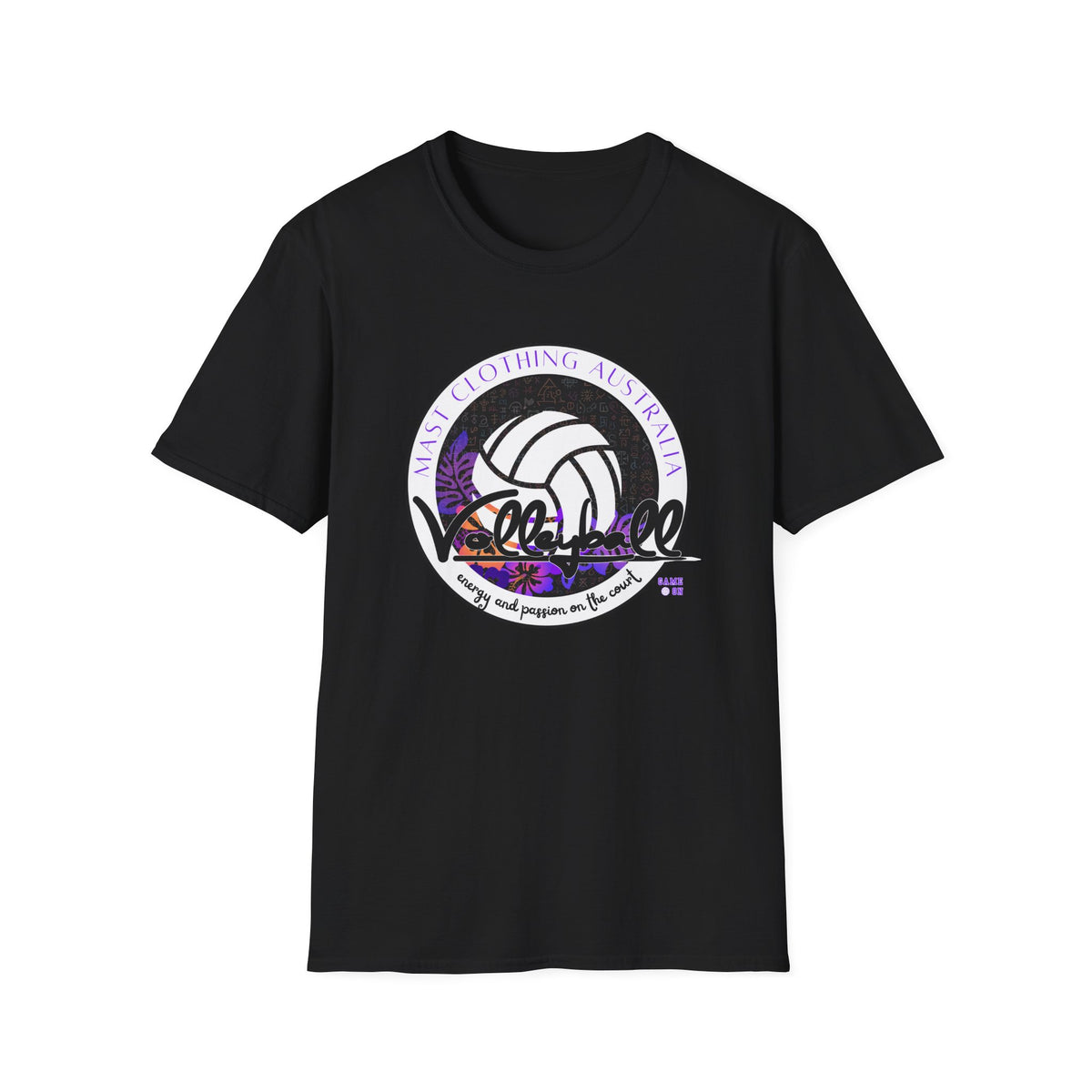 Volleyball graphic - Unisex Softstyle T-Shirt