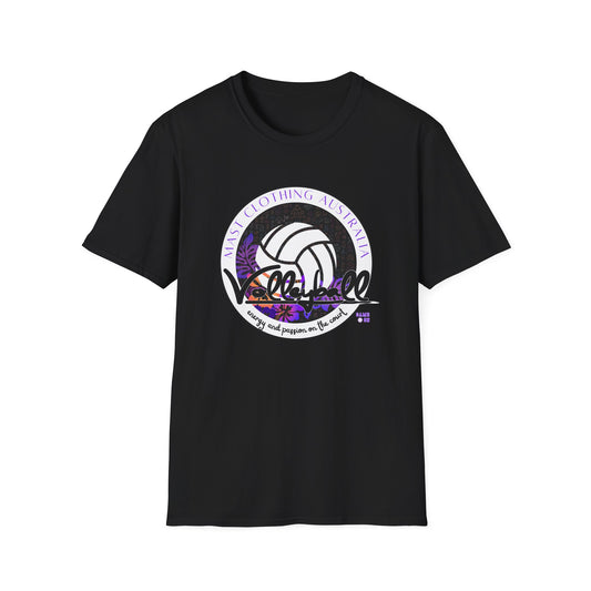 Volleyball graphic - Unisex Softstyle T-Shirt