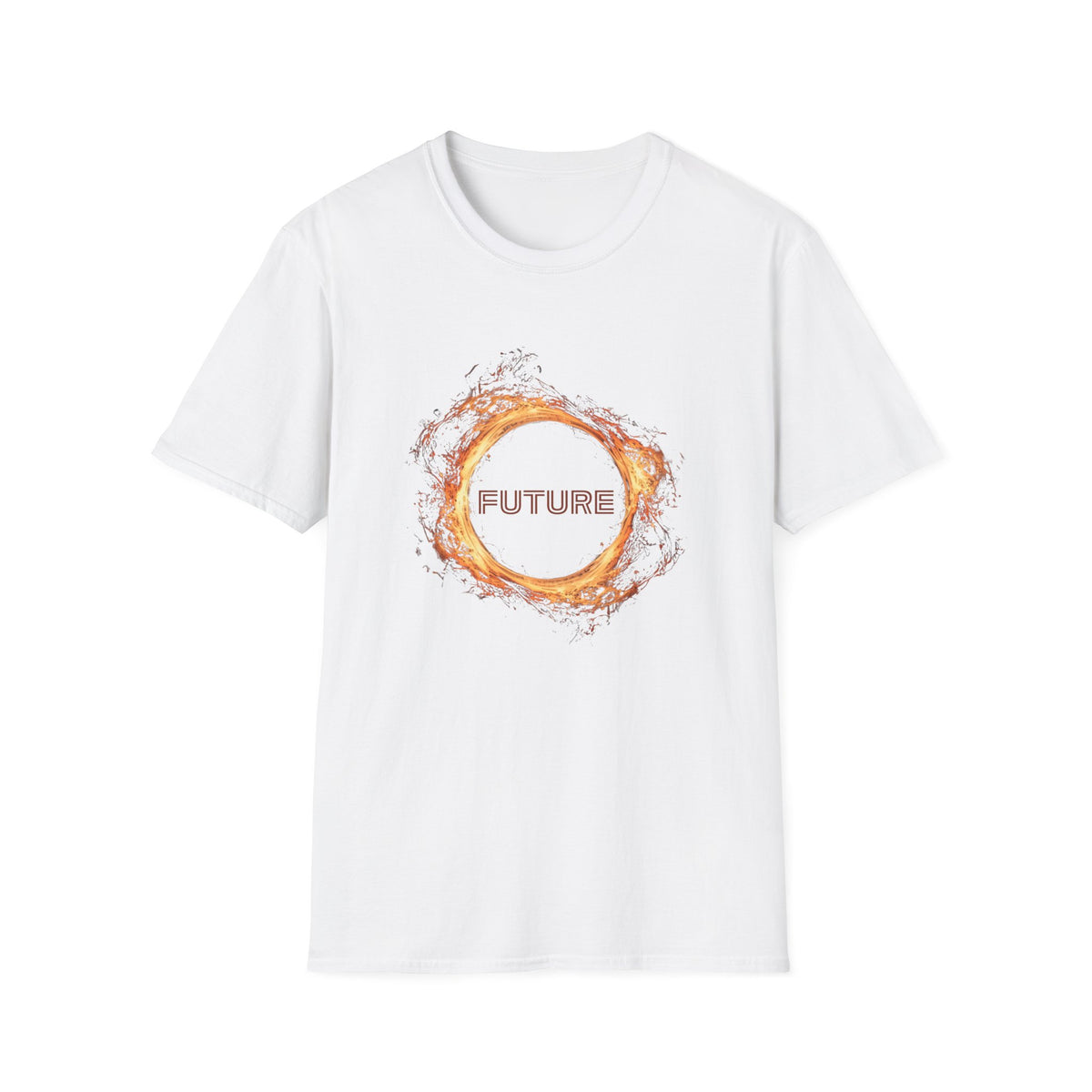 Future (flame) - Unisex Softstyle T-Shirt