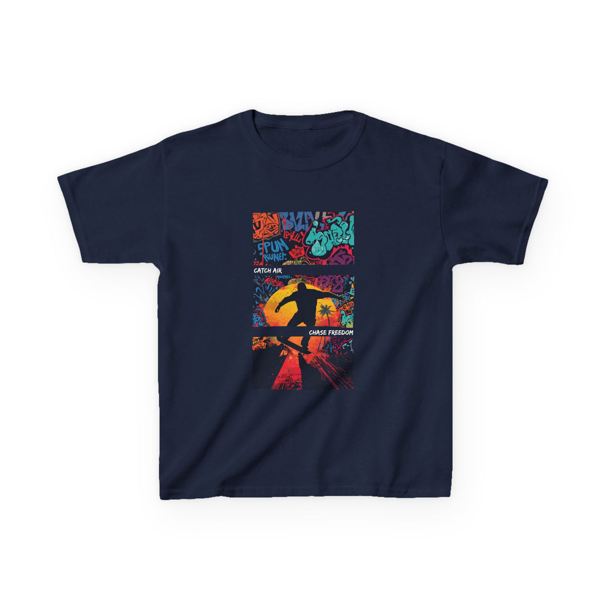 Catch Air, Chase Freedom - Youth / Kids Heavy Cotton™ Tee