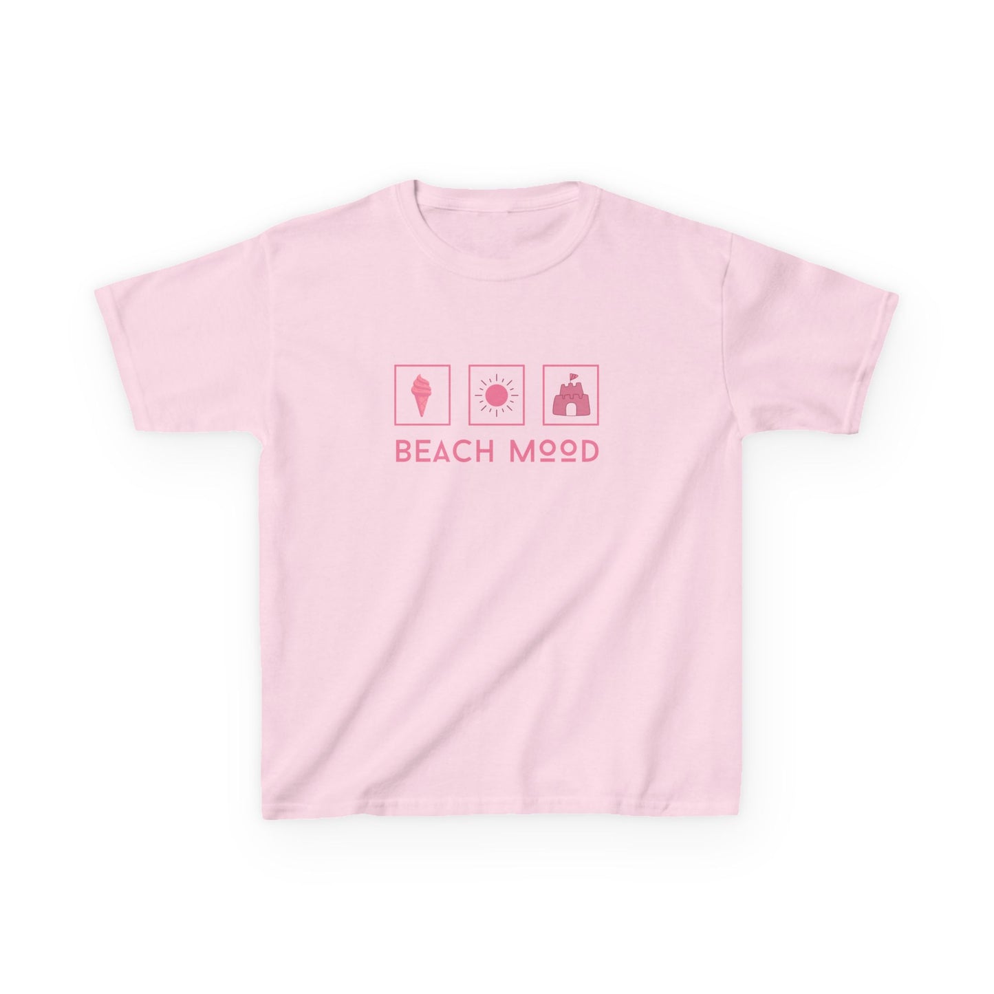 Beach Moods (pink) - Youth / Kids Heavy Cotton™ Tee