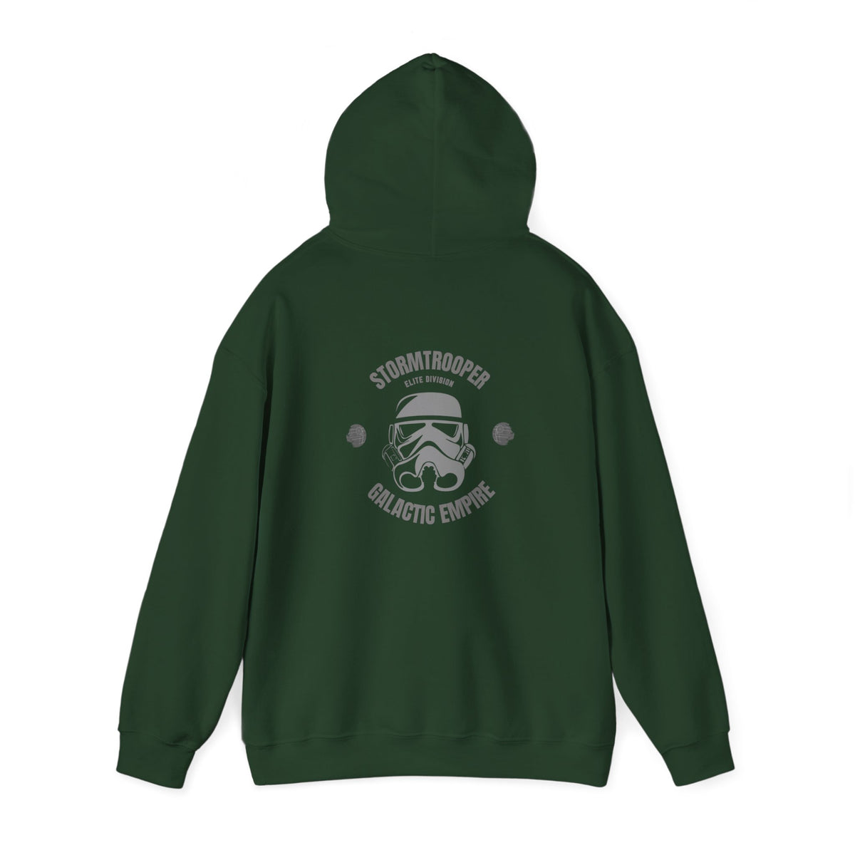 Storm Trooper (printed on back) - Modern vibes - Unisex Heavy Blend™ Hooded Sweatshirt