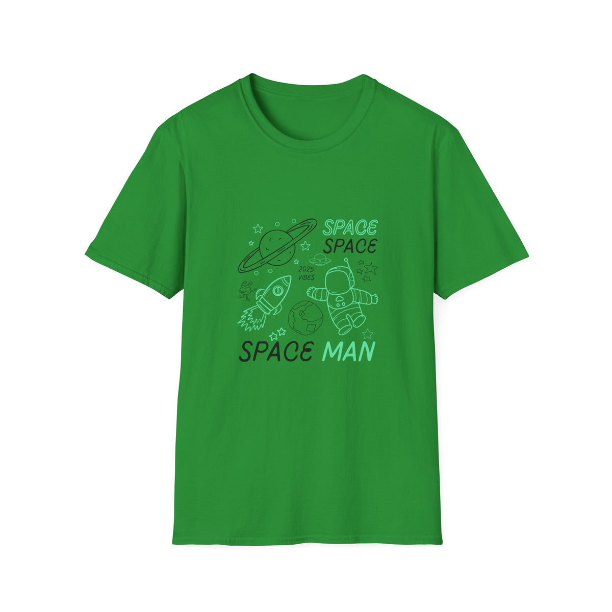 Space Man - Unisex Softstyle T-Shirt