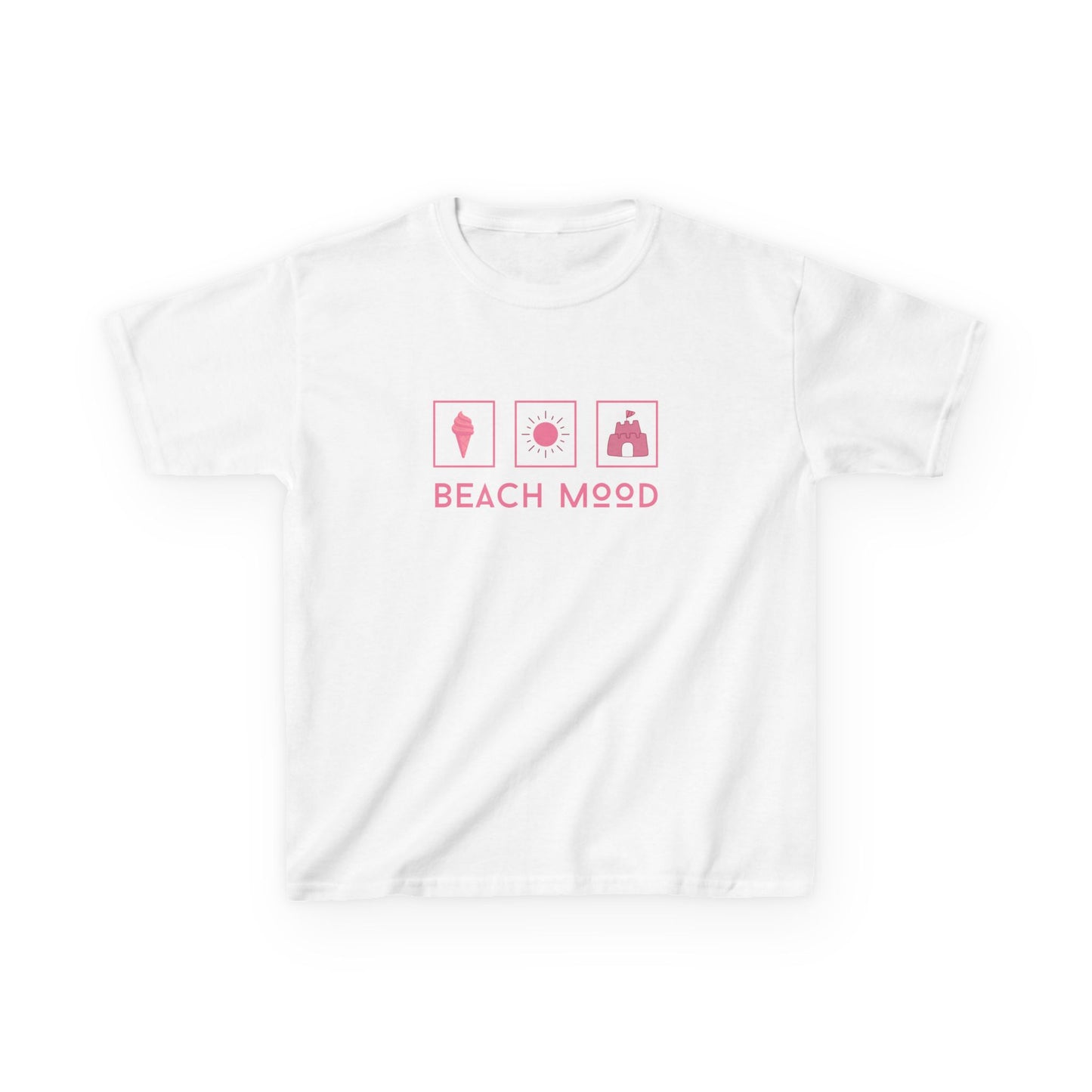 Beach Moods (pink) - Youth / Kids Heavy Cotton™ Tee