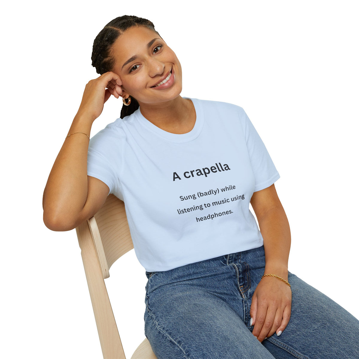 A Crapella - Urban Words - Unisex Softstyle T-Shirt