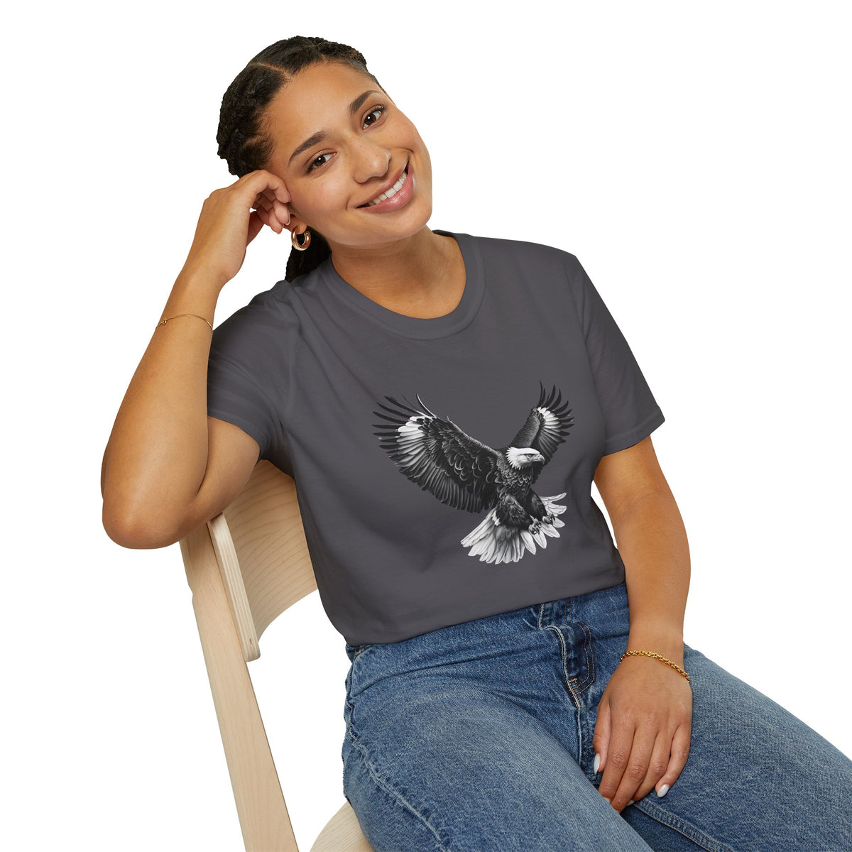 Eagle - Statement graphic - Unisex Softstyle T-Shirt
