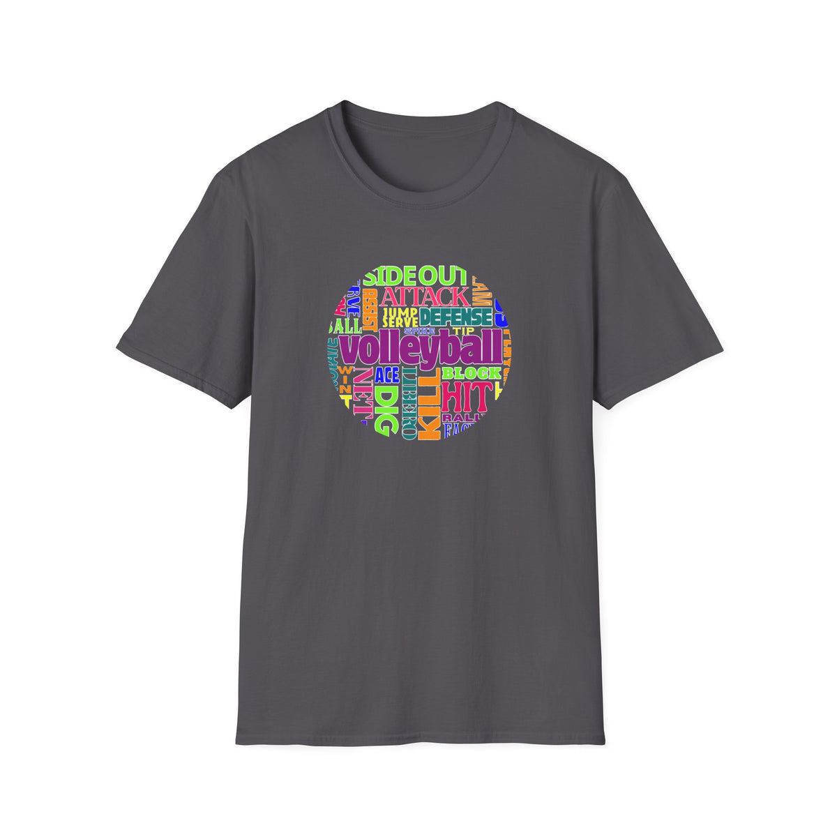 Volleyball Side out - Unisex Softstyle T-Shirt