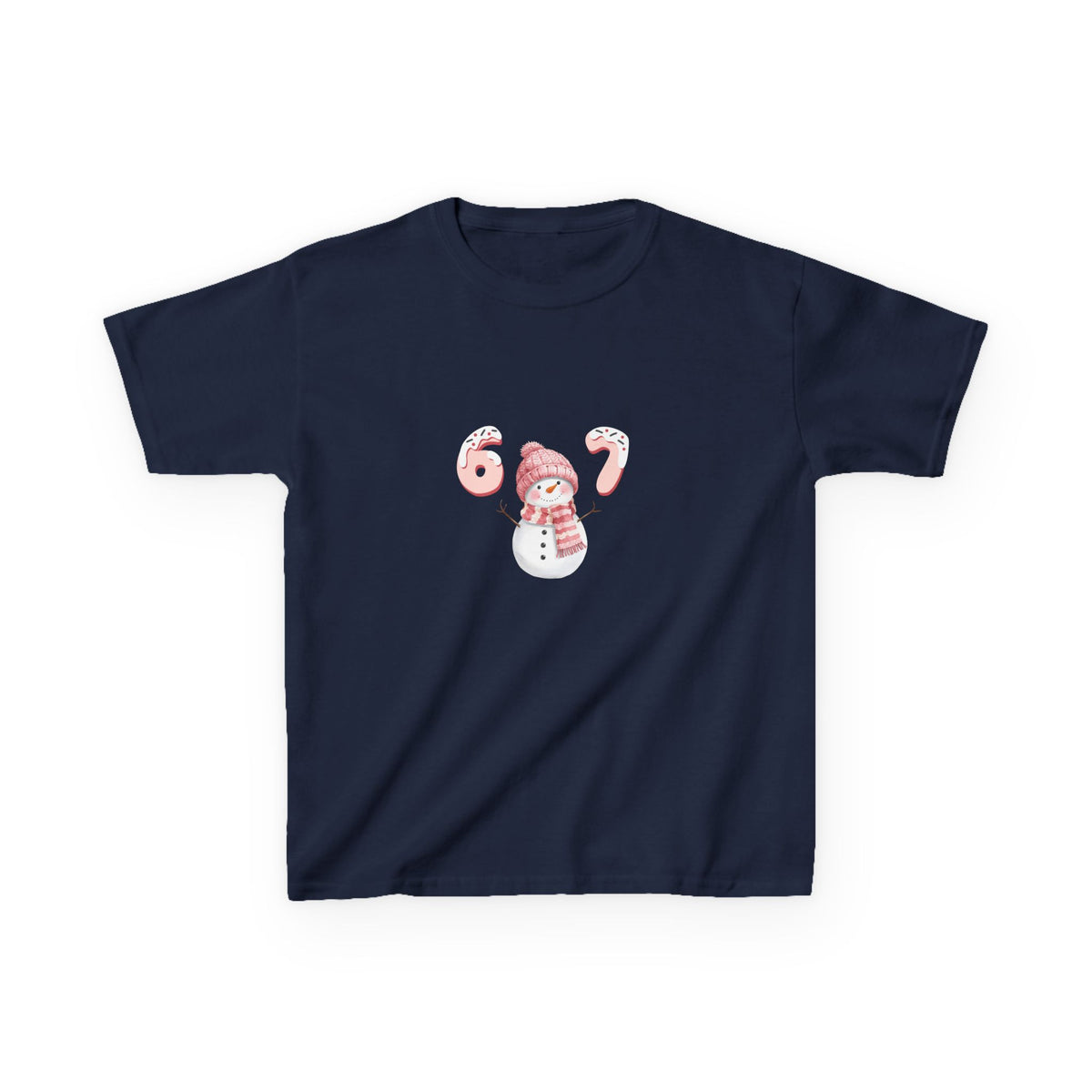Snowman 6-7 - Youth/Kids Heavy Cotton Tee