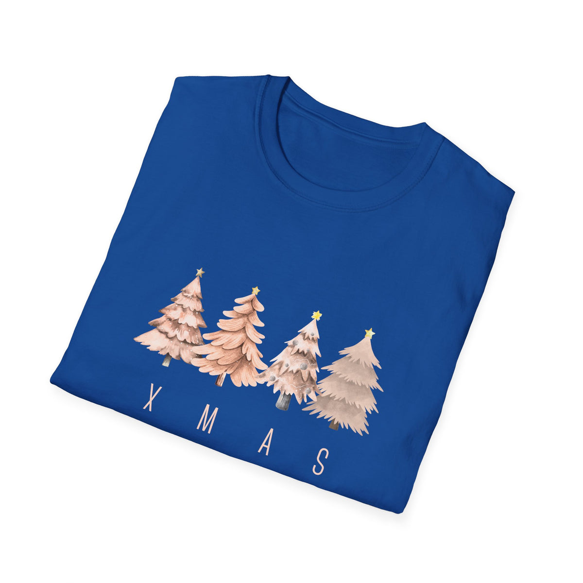 XMAS trees (Neutral) - Unisex Softstyle T-Shirt