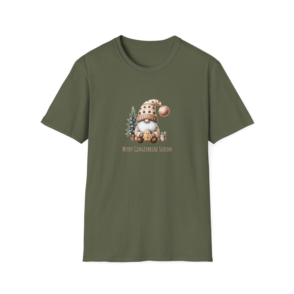 Merry Gingerbread Season - Unisex Softstyle T-Shirt