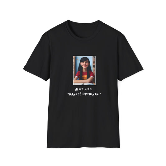 GenAI - Hands Optional - Tech - Unisex Softstyle T-Shirt