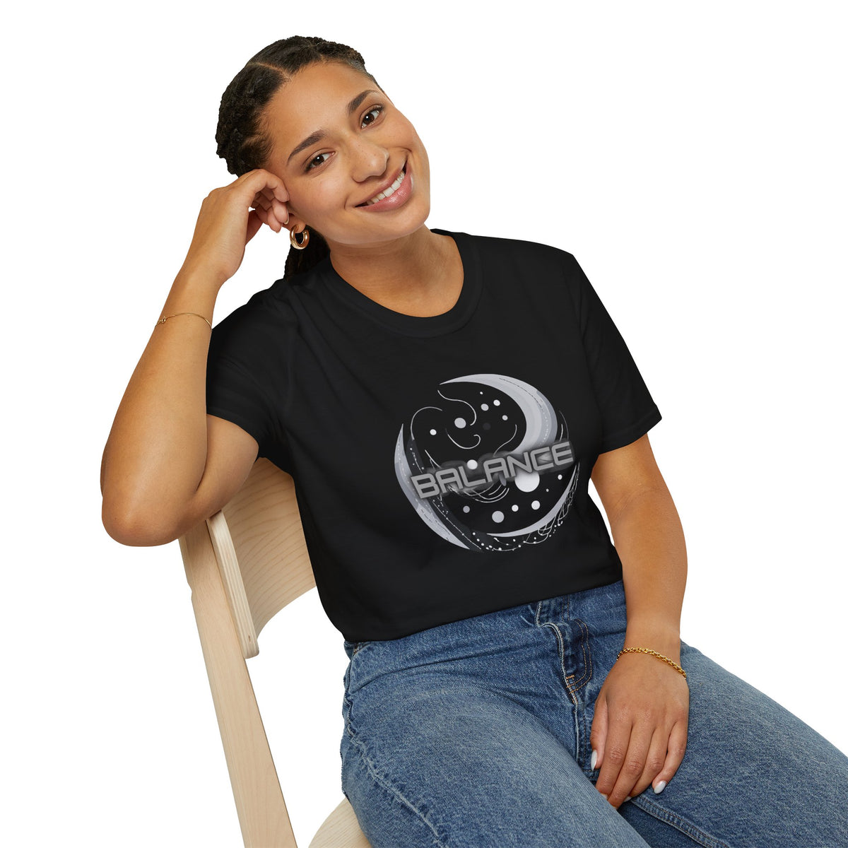 Balance - Statement Graphic - Unisex Softstyle T-Shirt