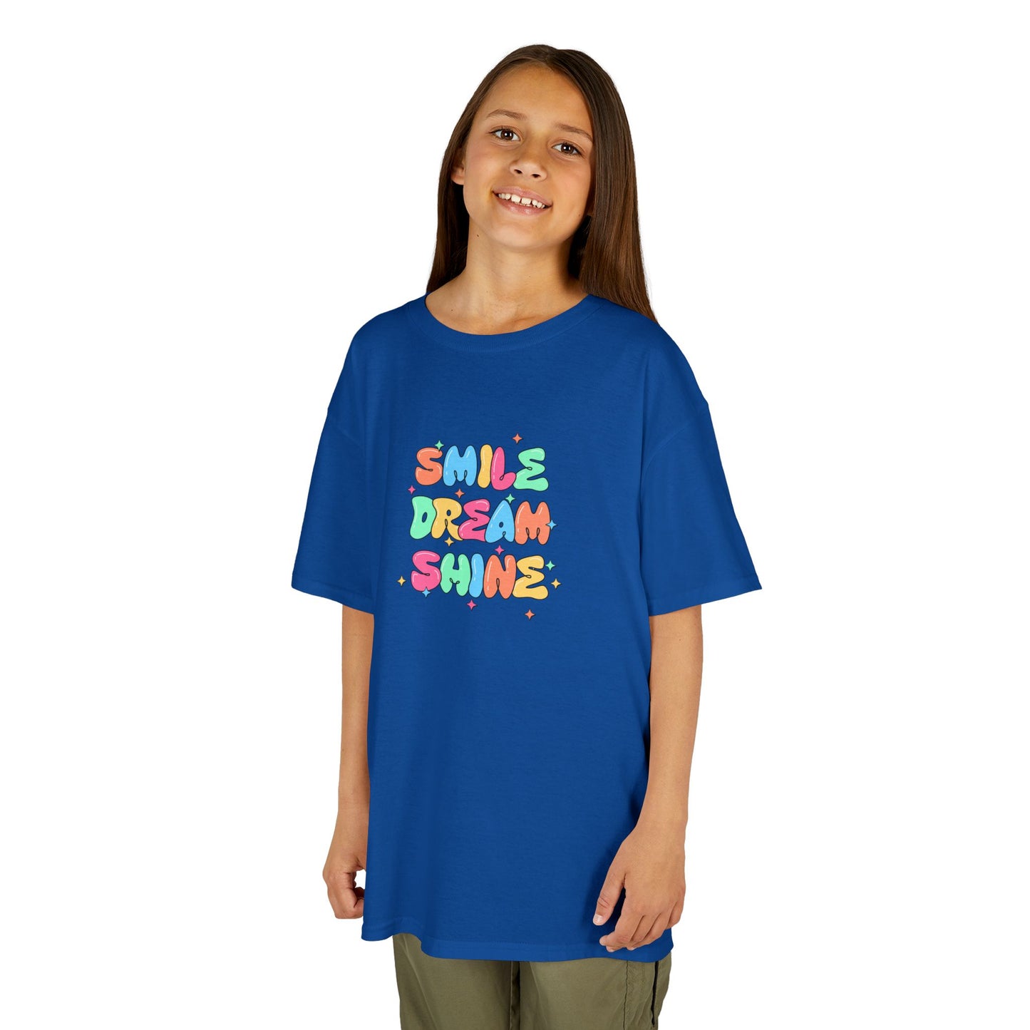 Smile Dream Shine - Youth / Kids Heavy Cotton™ Tee