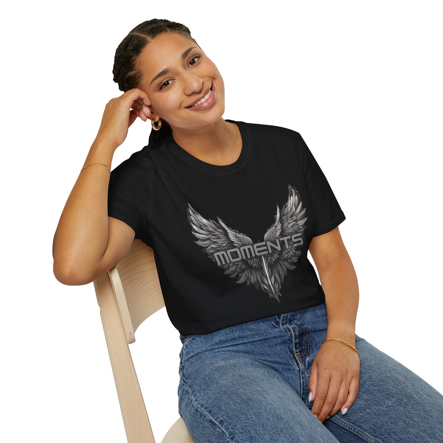 Moments - Statement Graphic - Unisex Softstyle T-Shirt