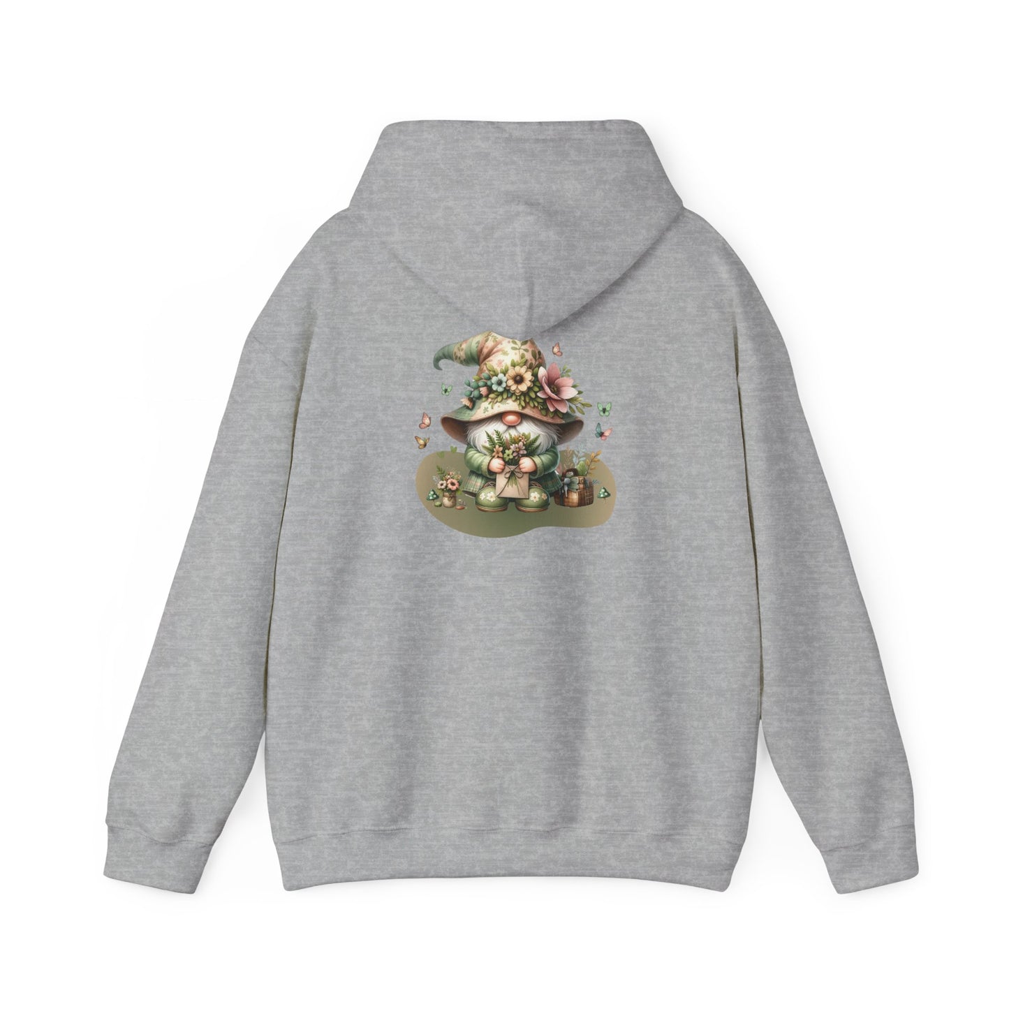 Forest Gnome (printed on back) - Unisex Heavy Blend™ Hooded Sweatshirt