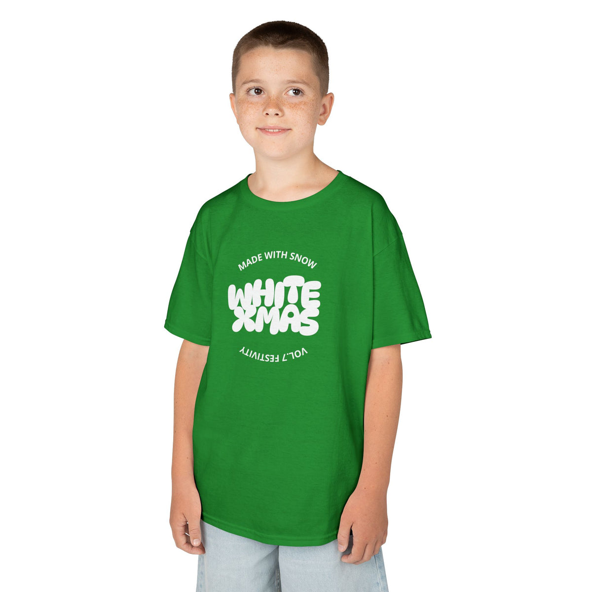 White Xmas - Youth / Kids Heavy Cotton™ Tee