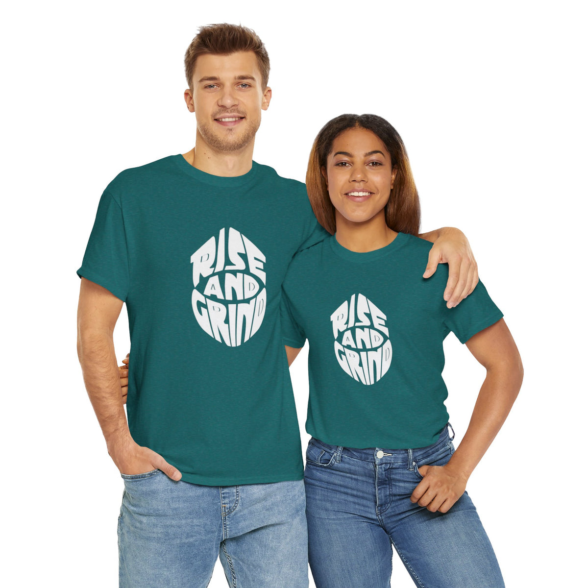 Rise and Grind - Unisex Heavy Cotton Tee