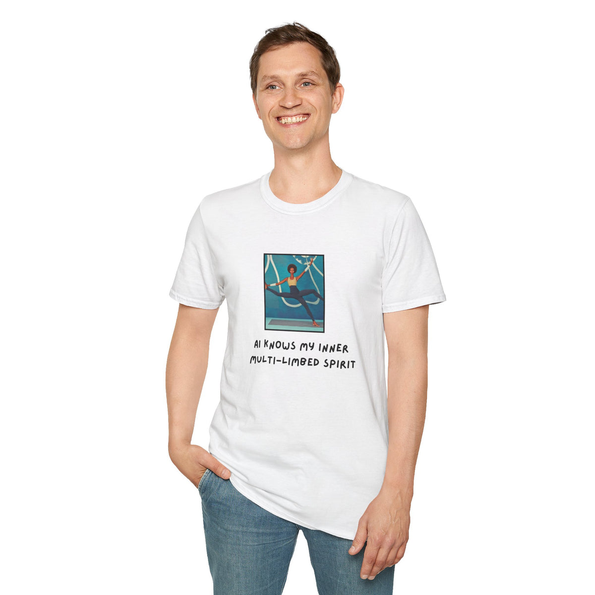 GenAI: Extra Limbs - Tech - Unisex Softstyle T-Shirt
