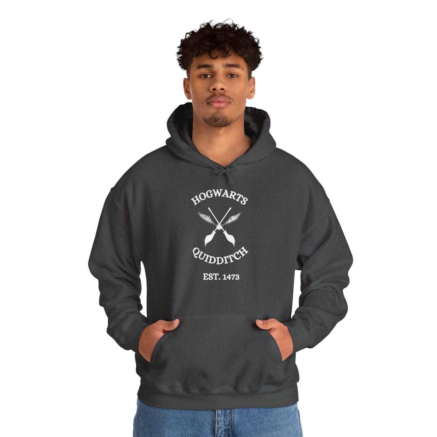 HP Quidditch - Modern Vibes - Unisex Heavy Blend™ Hooded Sweatshirt
