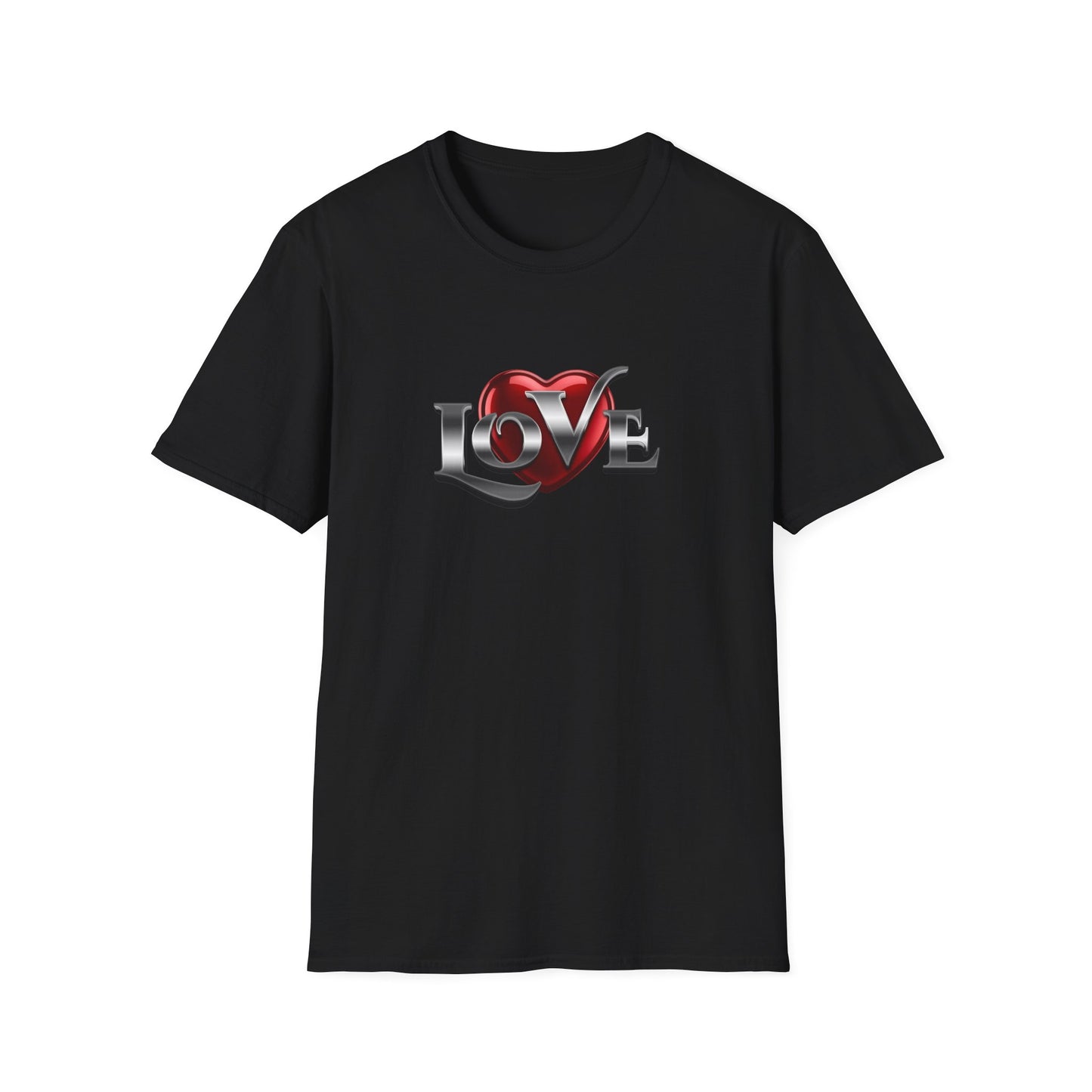 Silver Love - Unisex Softstyle T-Shirt