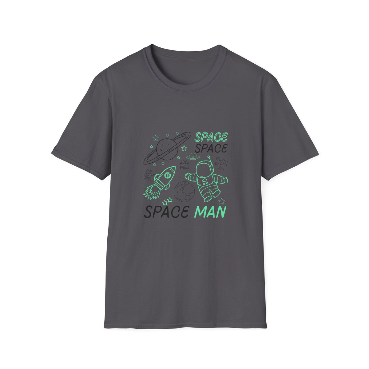 Space Man - Unisex Softstyle T-Shirt