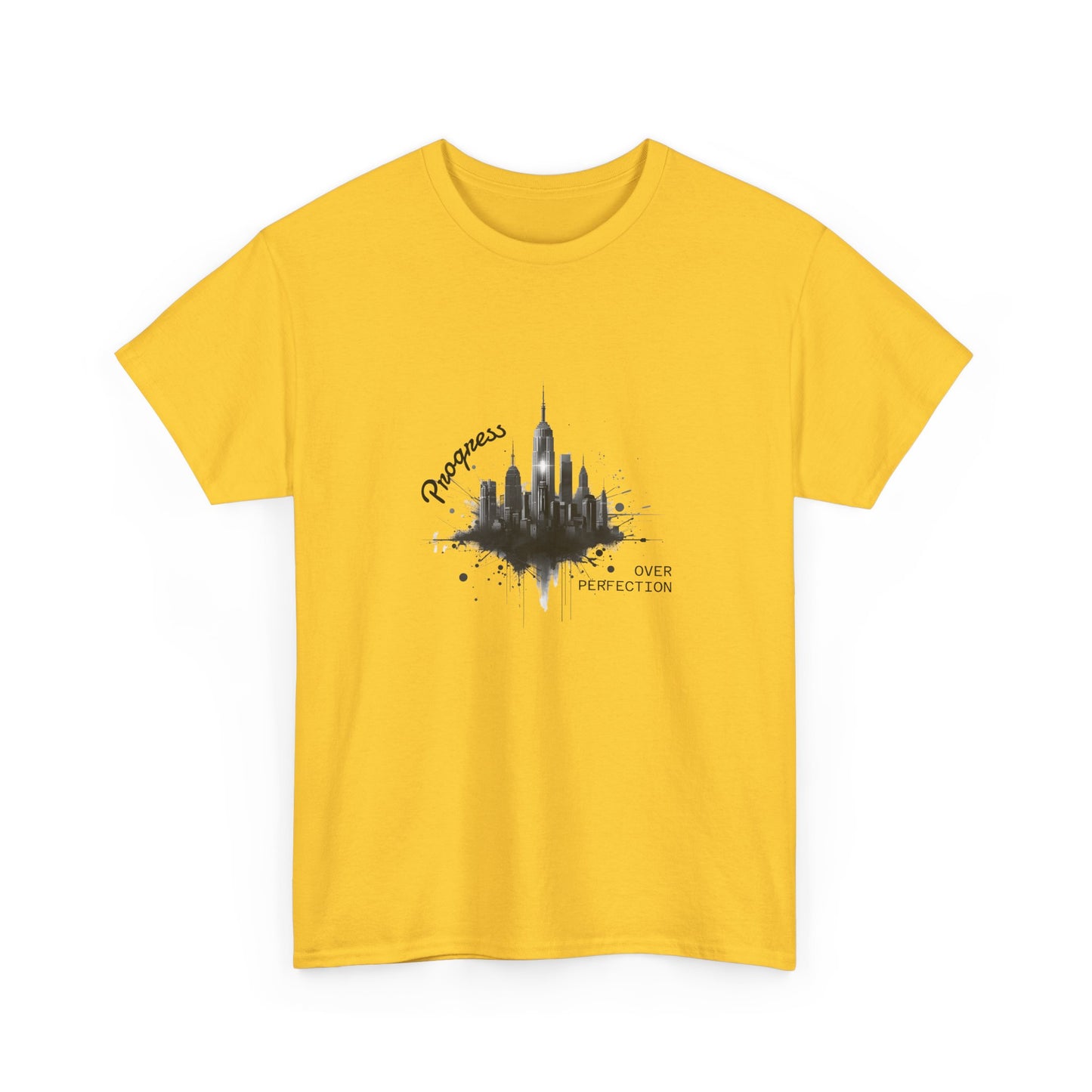 Progress over perfection - Unisex Heavy Cotton Tee